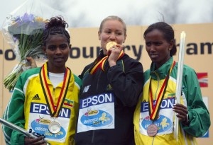 Benita Willis After winning the 2004 World Cross Country Championship