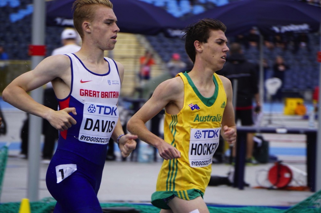 Photo of Isaac Hockey in Bydgoszcz, Poland ’16 thanks to Athletics Australia