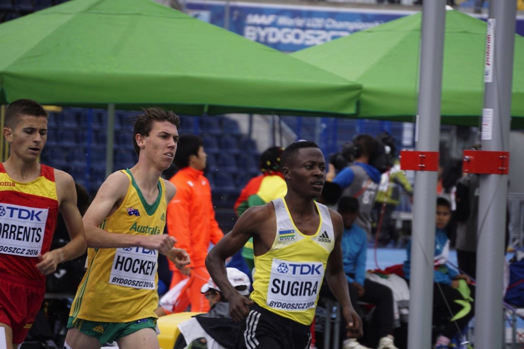 Photo of Isaac Hockey in Bydgoszcz, Poland ’16 thanks to Athletics Australia