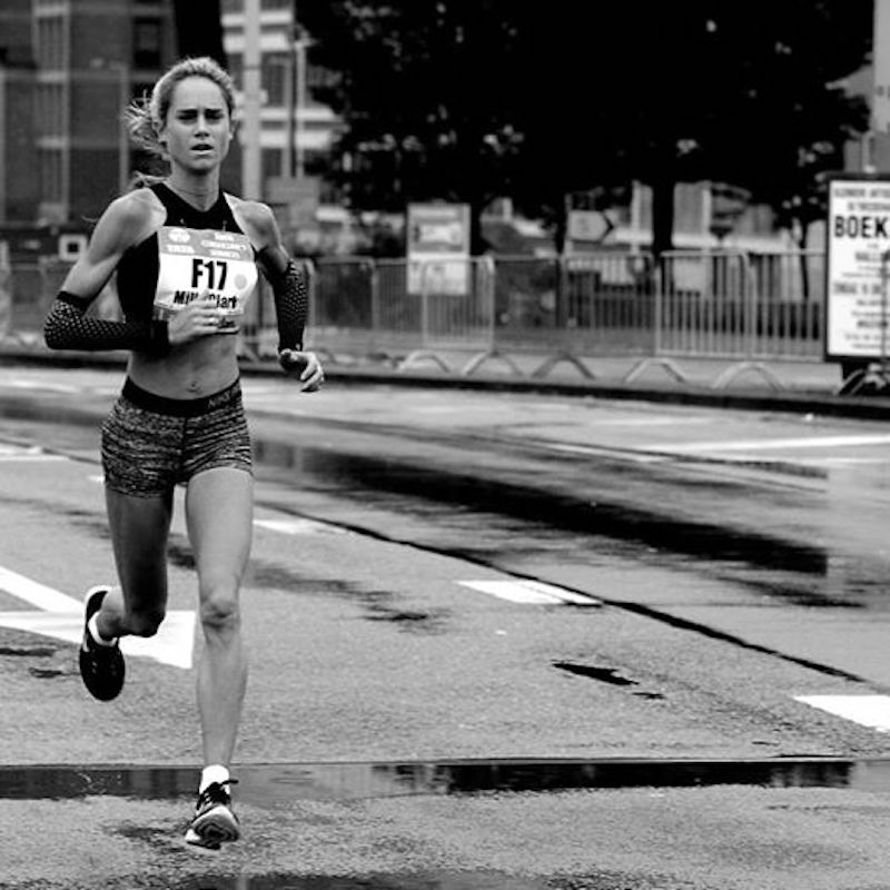 Milly Clark Amsterdam Marathon 2015