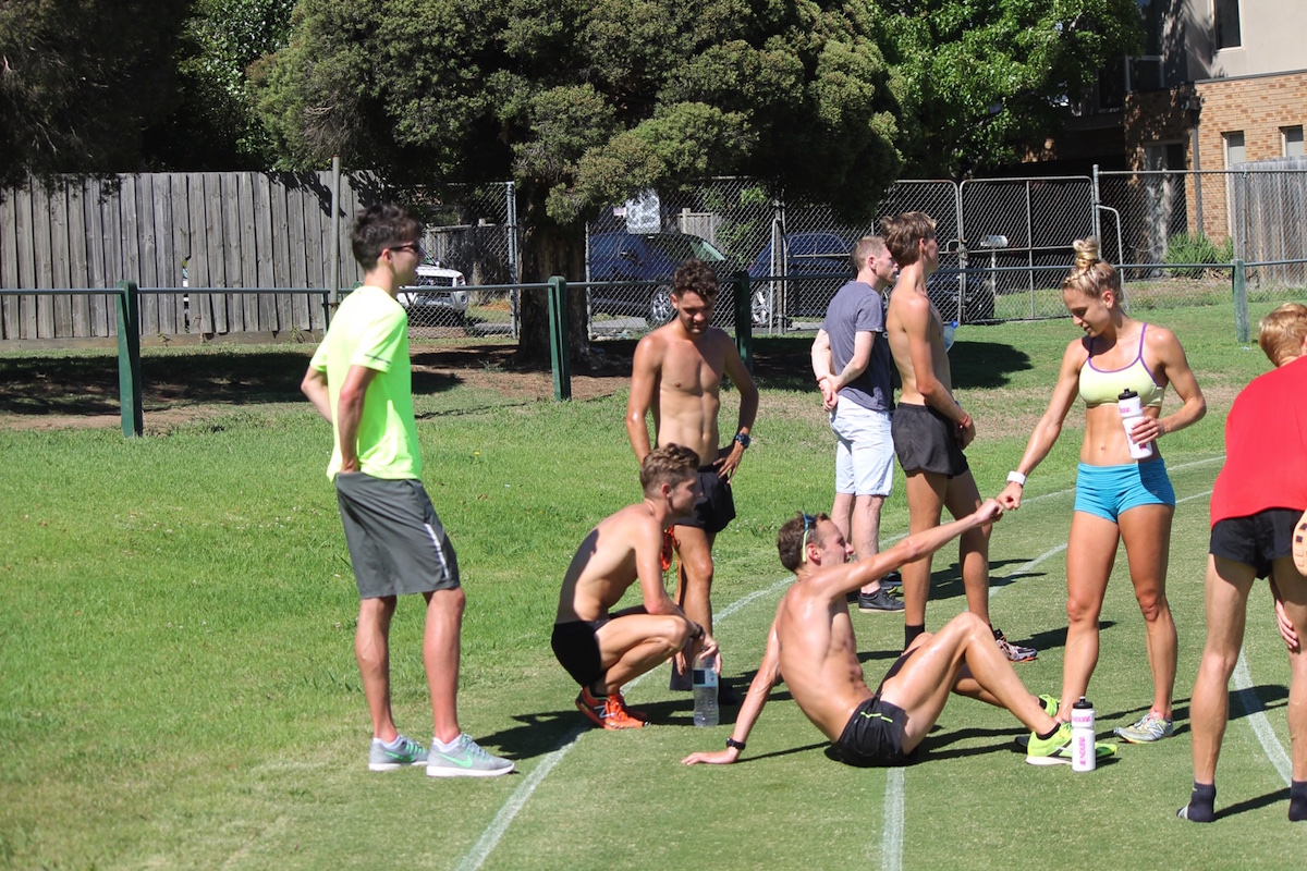 Ryan Gregson and Genevieve LaCaze, MTC session, Melbourne 2016: Photo by RT