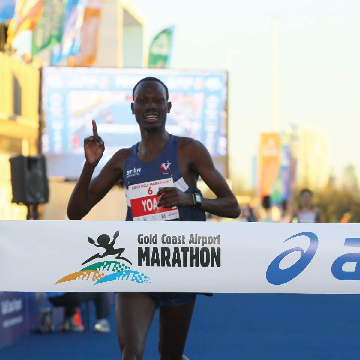 asics half marathon