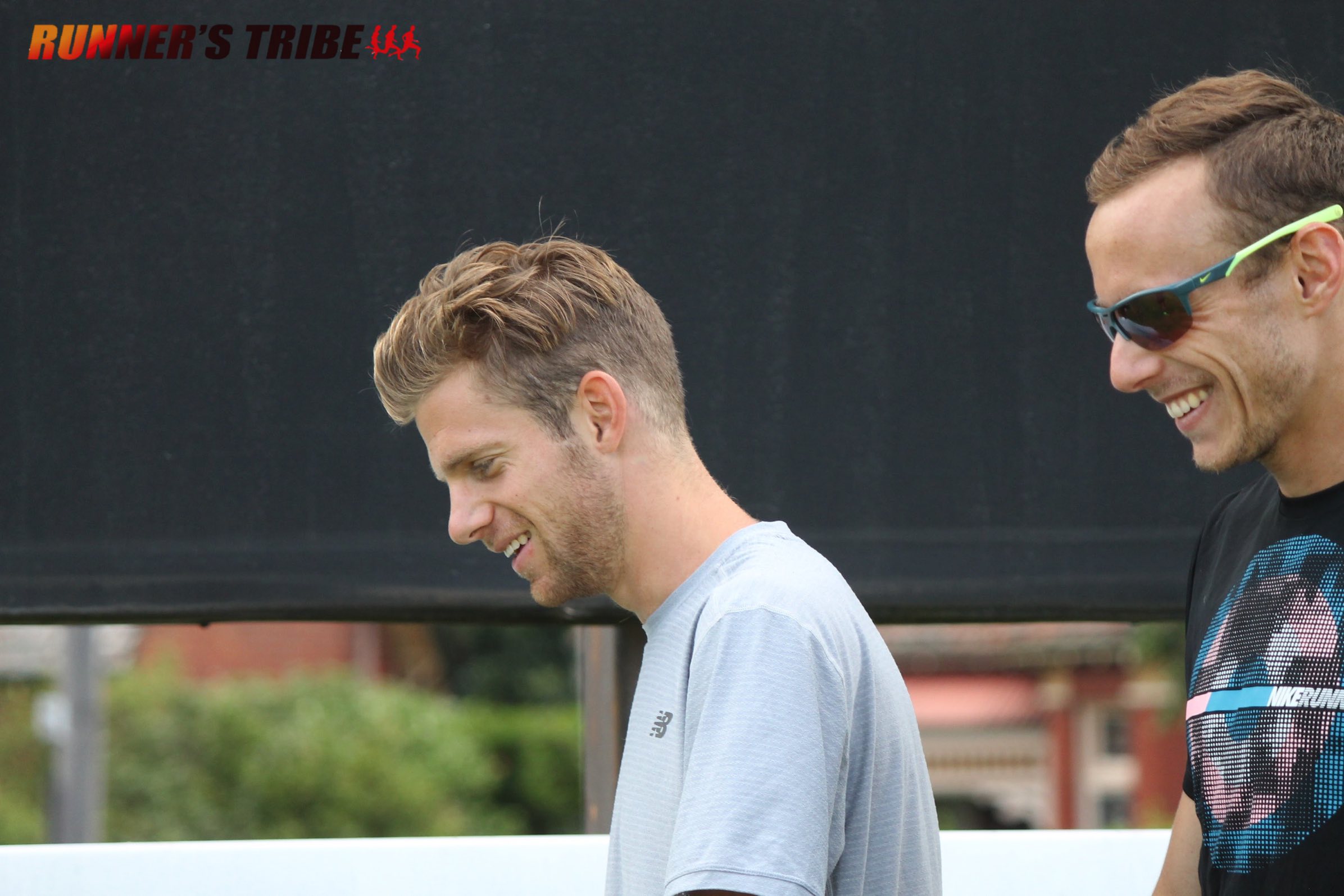 Brett Robinson and Ryan Gregson. MTC training session, Melbourne, Australia 2016 :Photo by RT