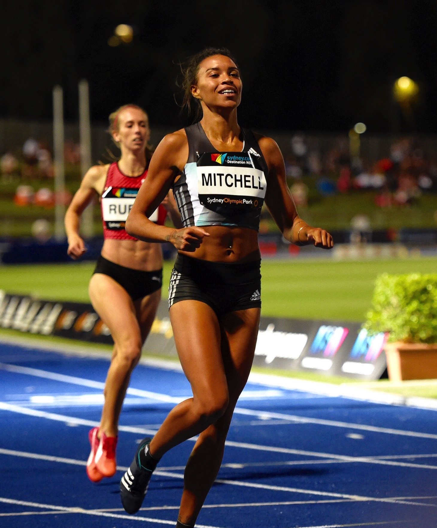 2016 Australian National Championships: Morgan Mitchell wins the 400m: Photo By Ewa Facioni