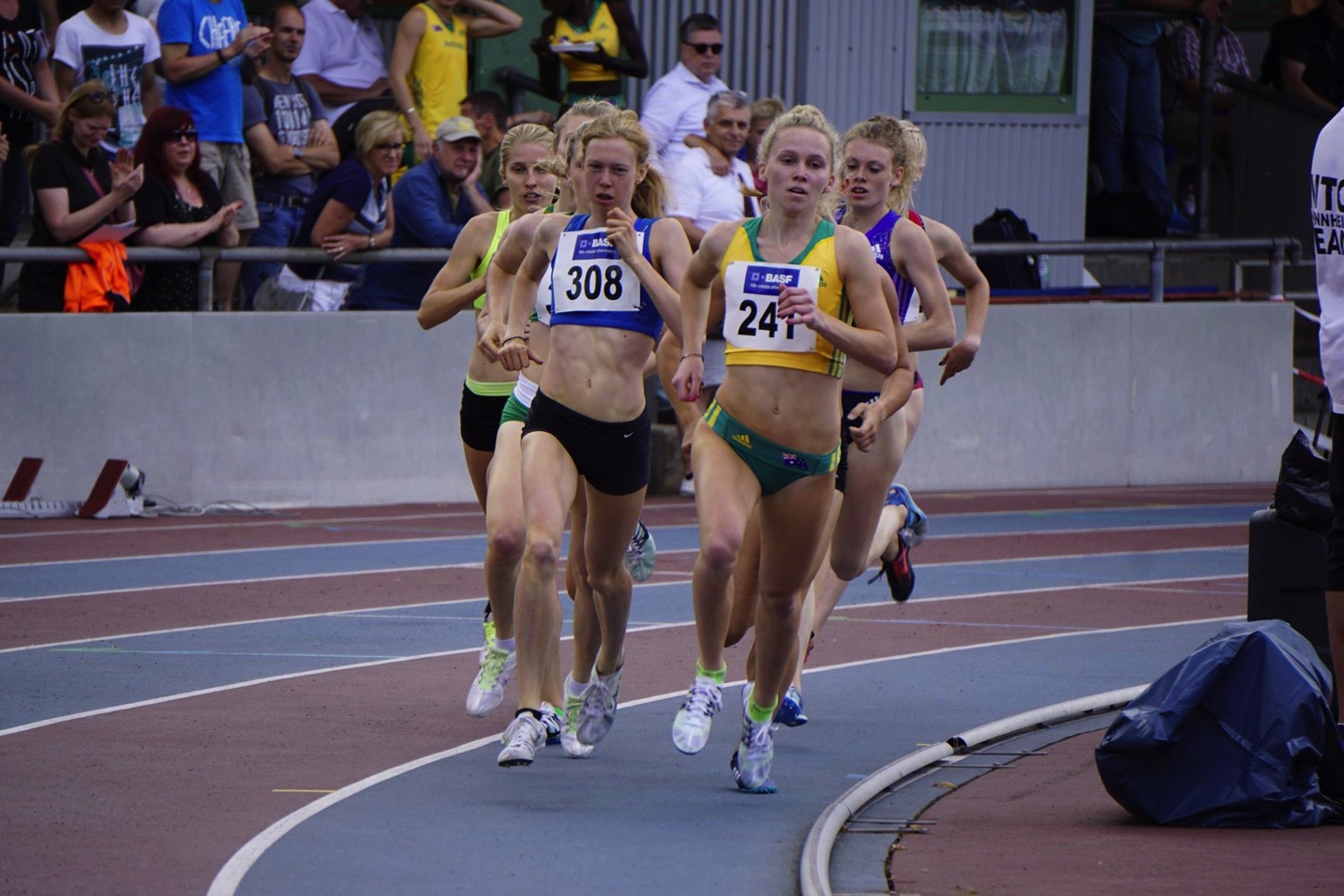 Photo of Sarah Billings in Bydgoszcz, Poland '16 thanks to Athletics Australia