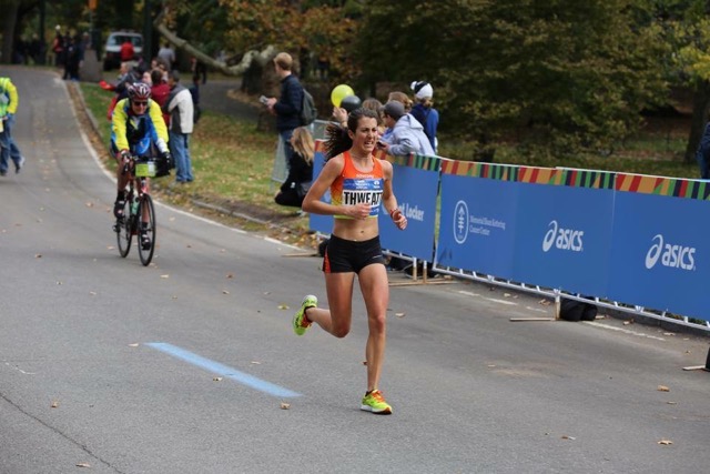 Laura Thweatt successfully implemented her favourite Mango SOS as a key part of her fuelling for the NYC Marathon in 2015 where she was 1st American.