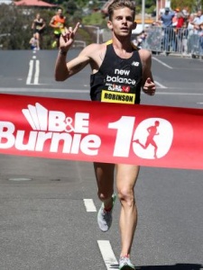 Brett Robinson had a super year on the roads, including victory in the Burnie Ten