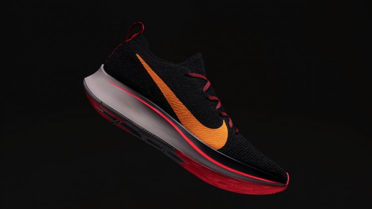 nike zoom fly fk carbon plate