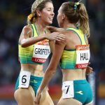 Runners-Linden-Hall-Georgia-Griffith-congratulate-each-other