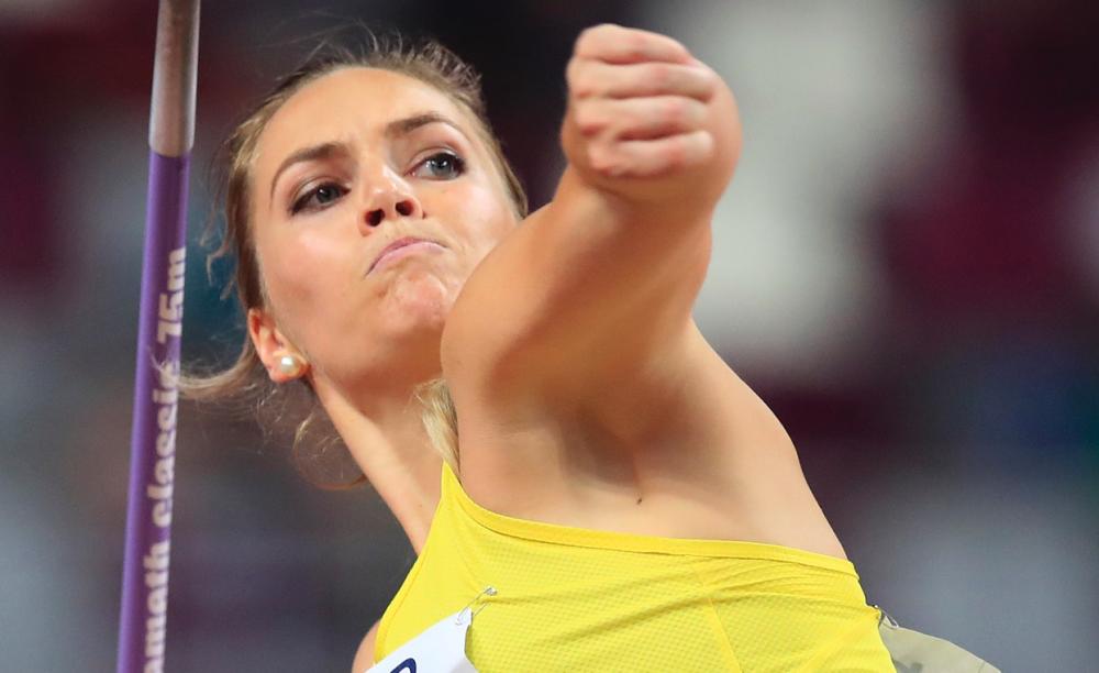 Australian Javelin thrower Kelsey-Lee Barber is world champion! - Runner's  Tribe