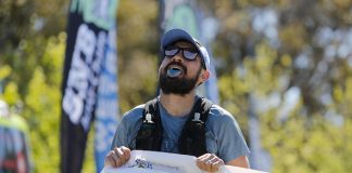 Justin Scarvaci wins the Margaret River Ultra men's race