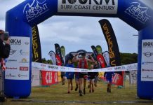 Ross Hopkins wint he Surf Coast Ce