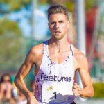 Ben Chamberlain  took part in the Men’s Elite Mile at the Leonor